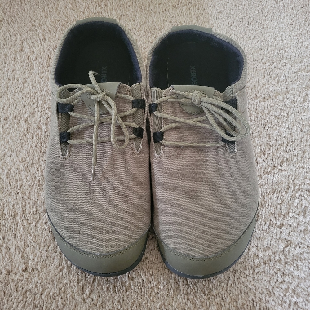 Xero shoes olive drab canvas
